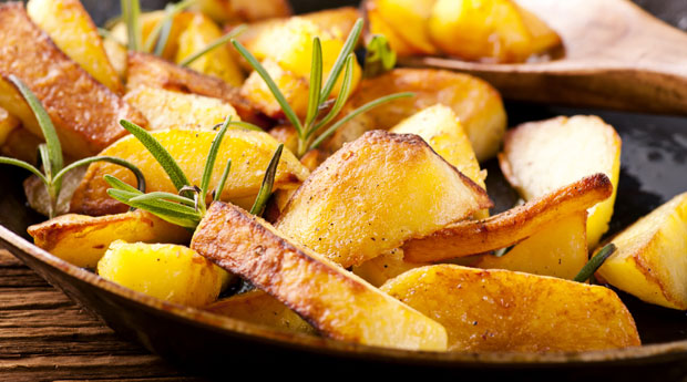 жареный картофель